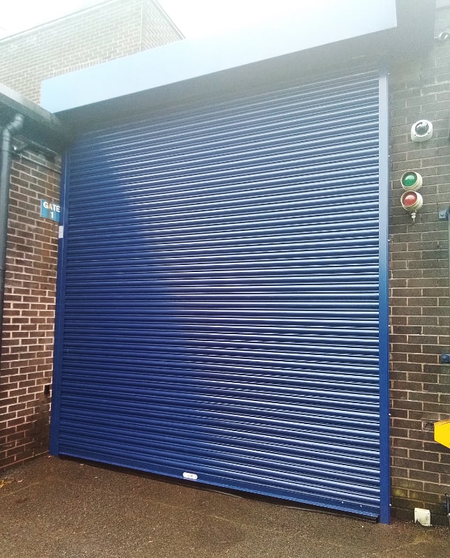 Roller Shutter Door Installation Huyton Police Station, Liverpool