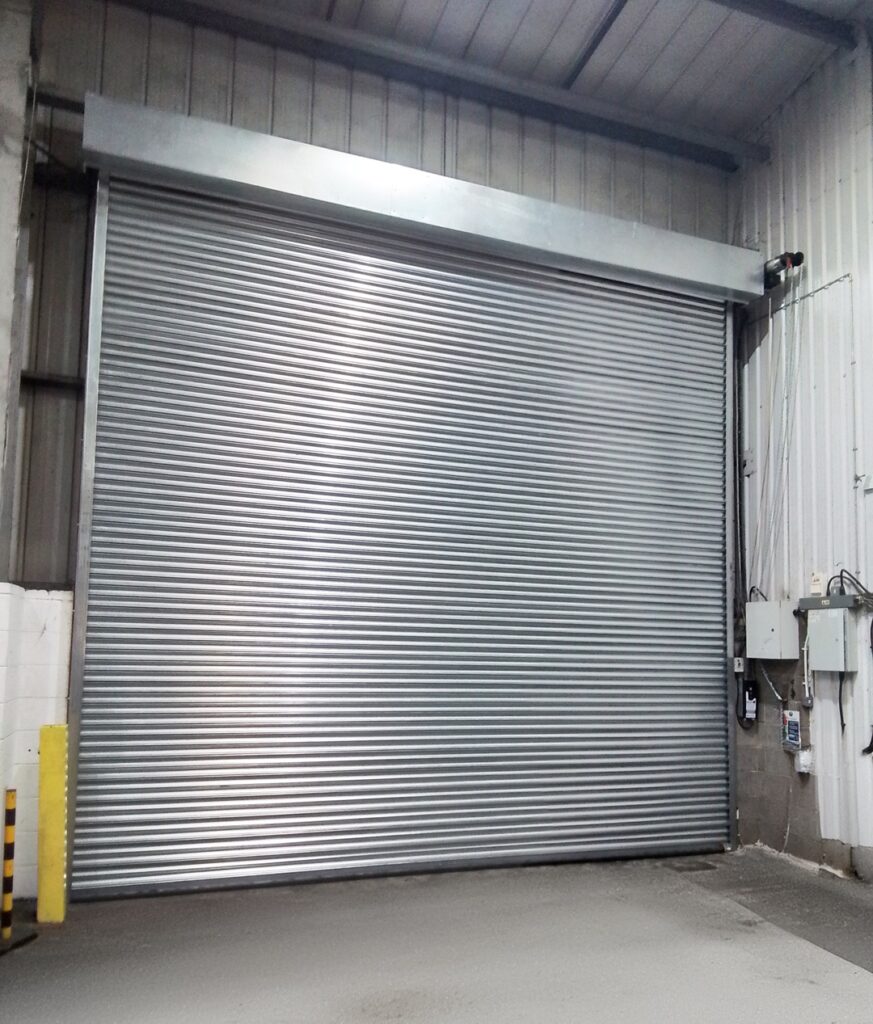 Roller shutter door installation by BGS Basildon; image 2/2 (29/7/2024)