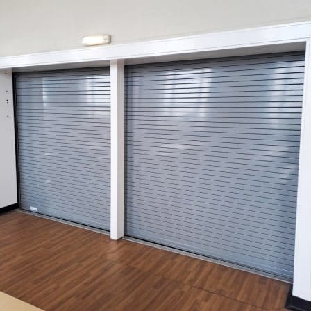 Installation of fire shutter doors